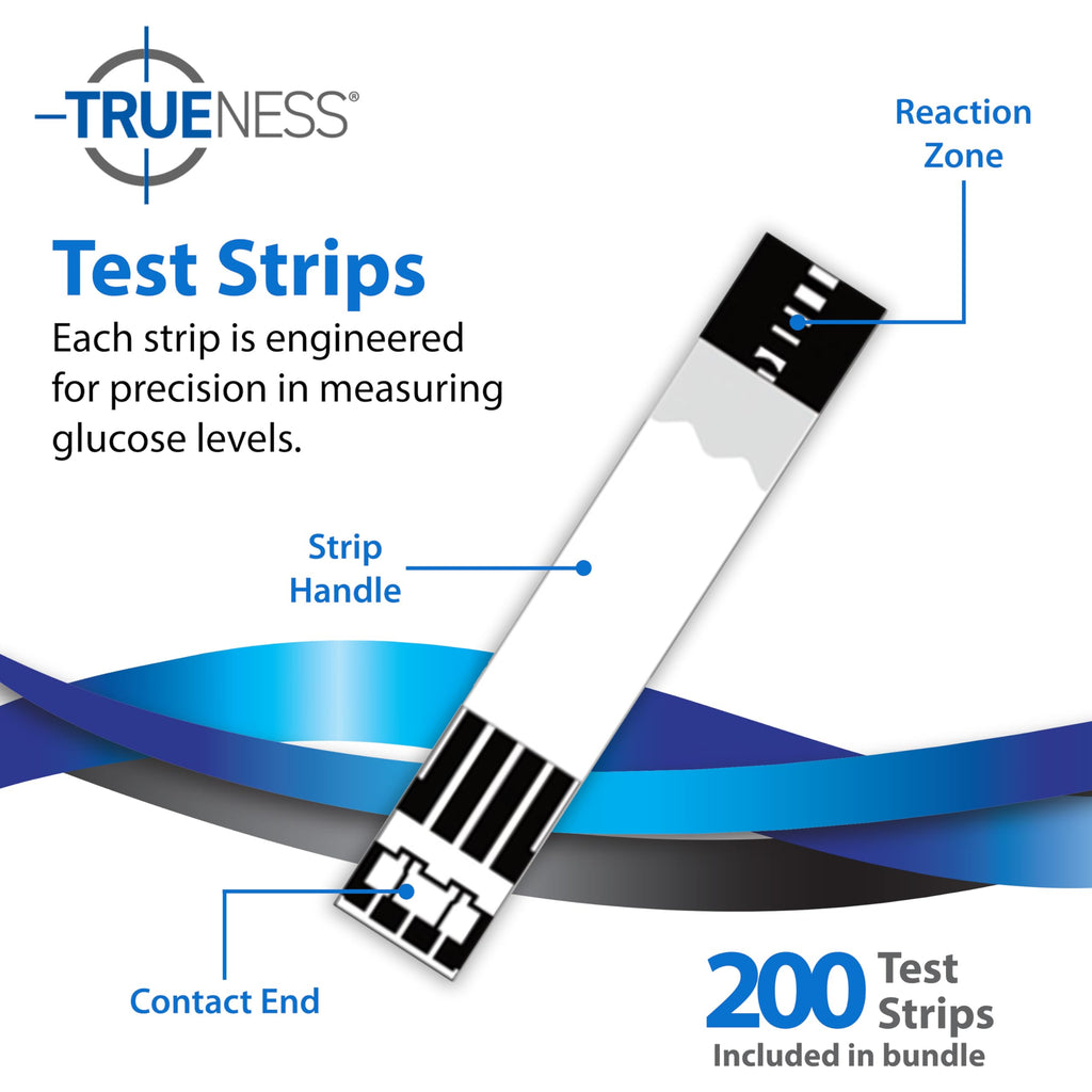 Blood Glucose Test Strips, 200 Count V745