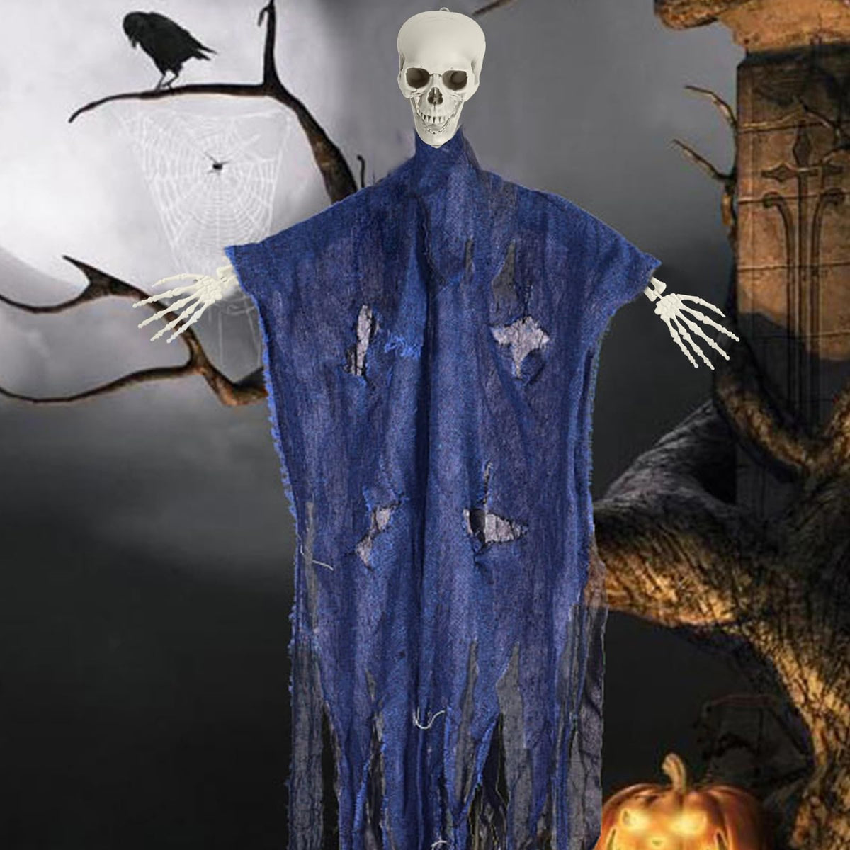 Life Size Halloween Skeleton Z73018