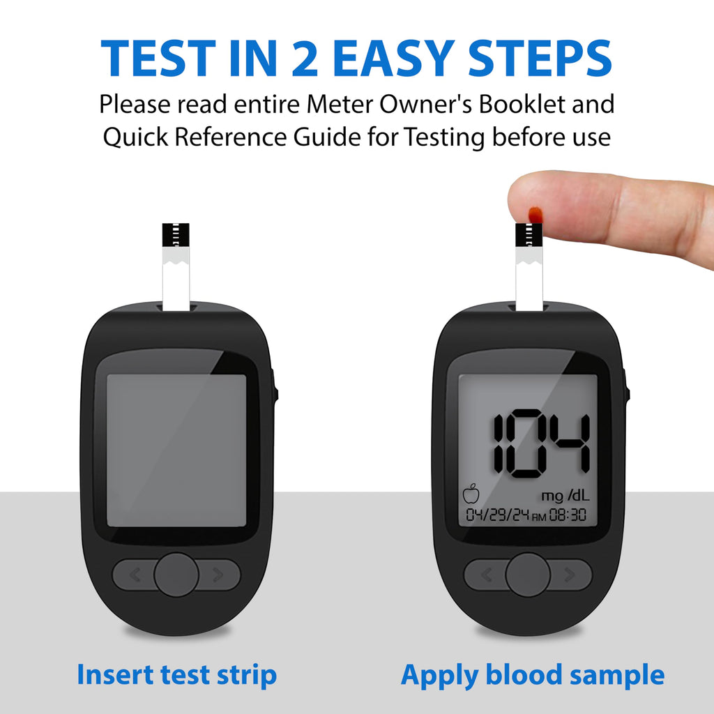 Blood Glucose Test Strips, 200 Count V745