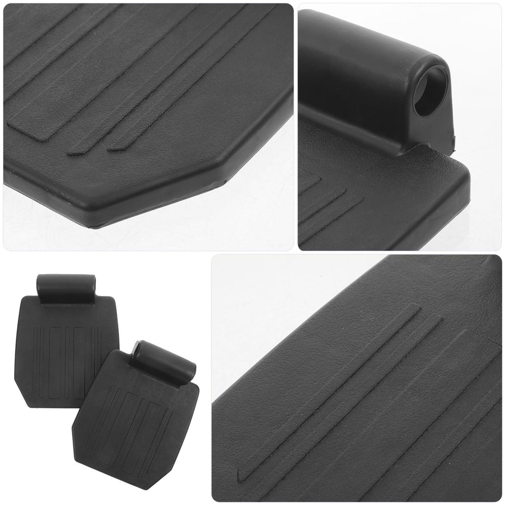 2pcs Heavy Duty Wheelchair Footrest Pedals Replacement Parts M974