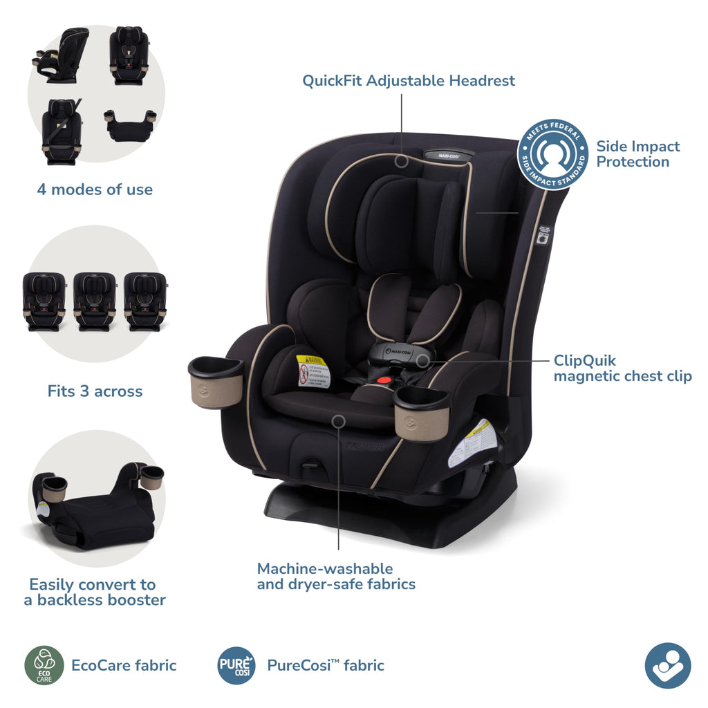 4-in-1 Convertible Car Seat W1644