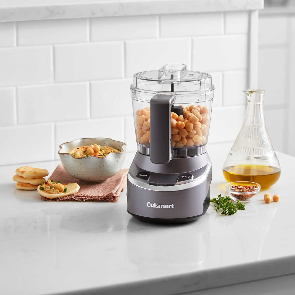 Mini Food Processor & Chopper, 4 Cup, Electric, Black X6597