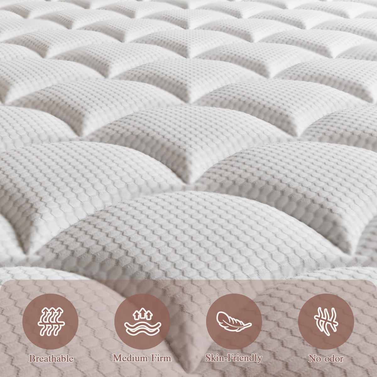 Full Size 14 Inch Innerspring Hybrid Mattress P17210