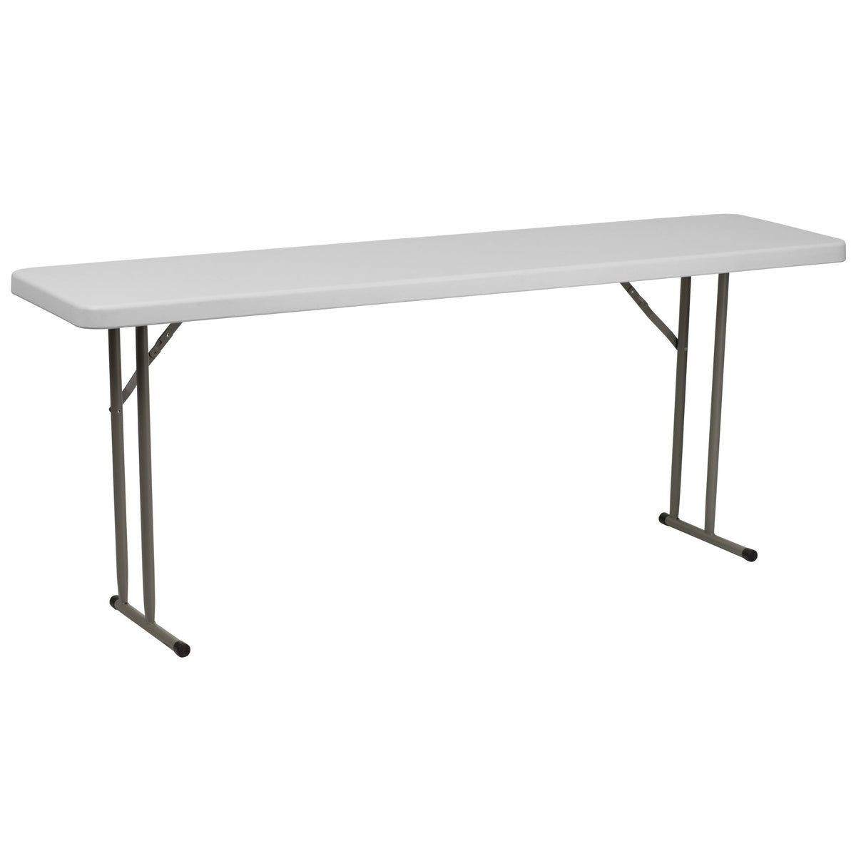 6 ft Plastic Folding Training Table Q25833