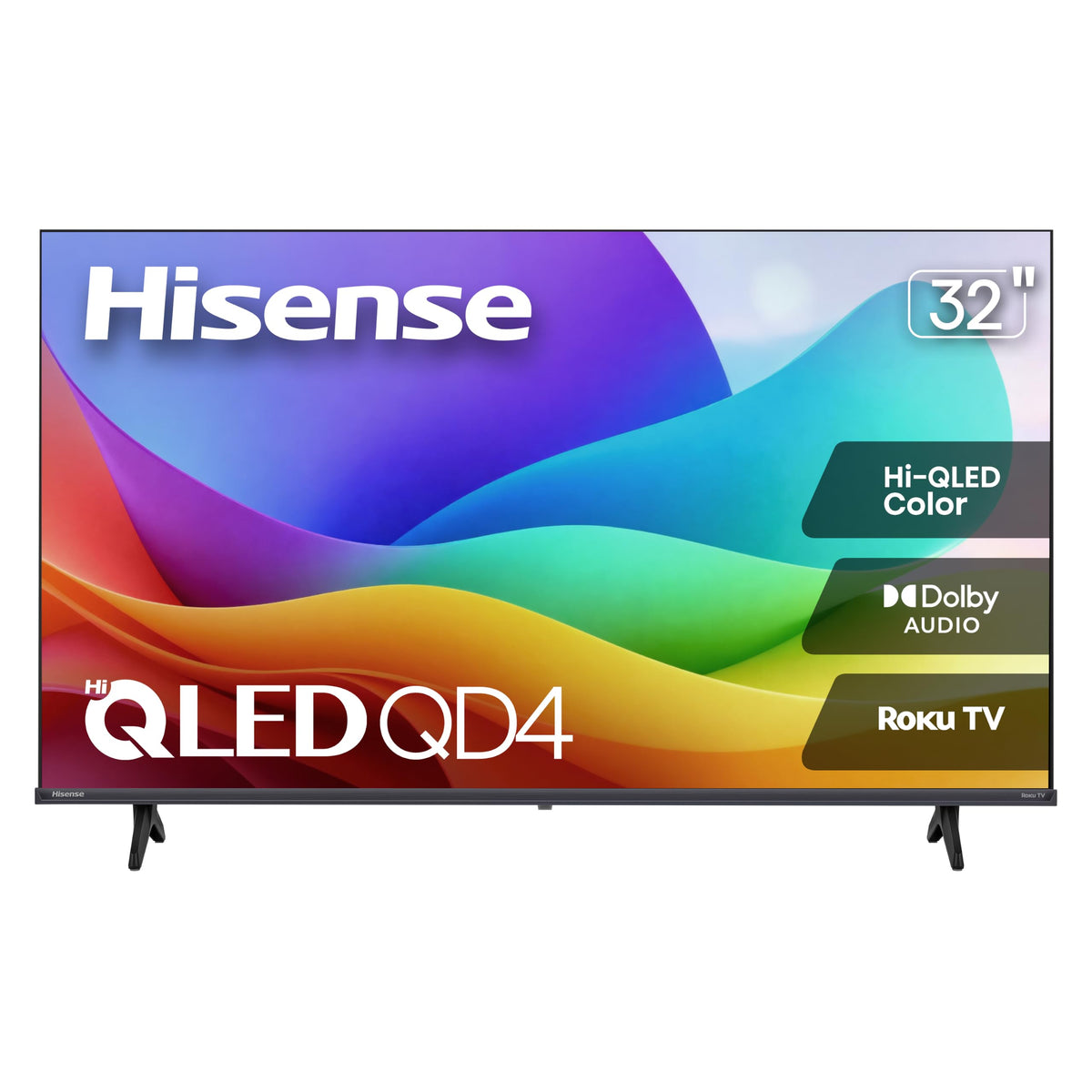 32-Inch Hi-QLED HD Smart Roku TV E6640