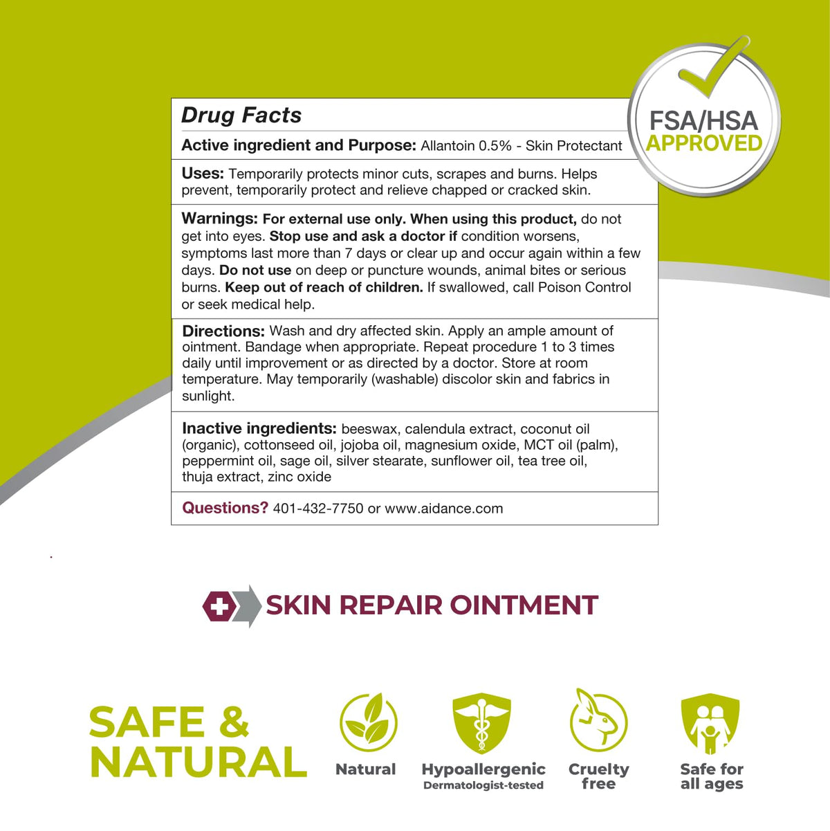 Skin Repair Ointment .5oz N675029