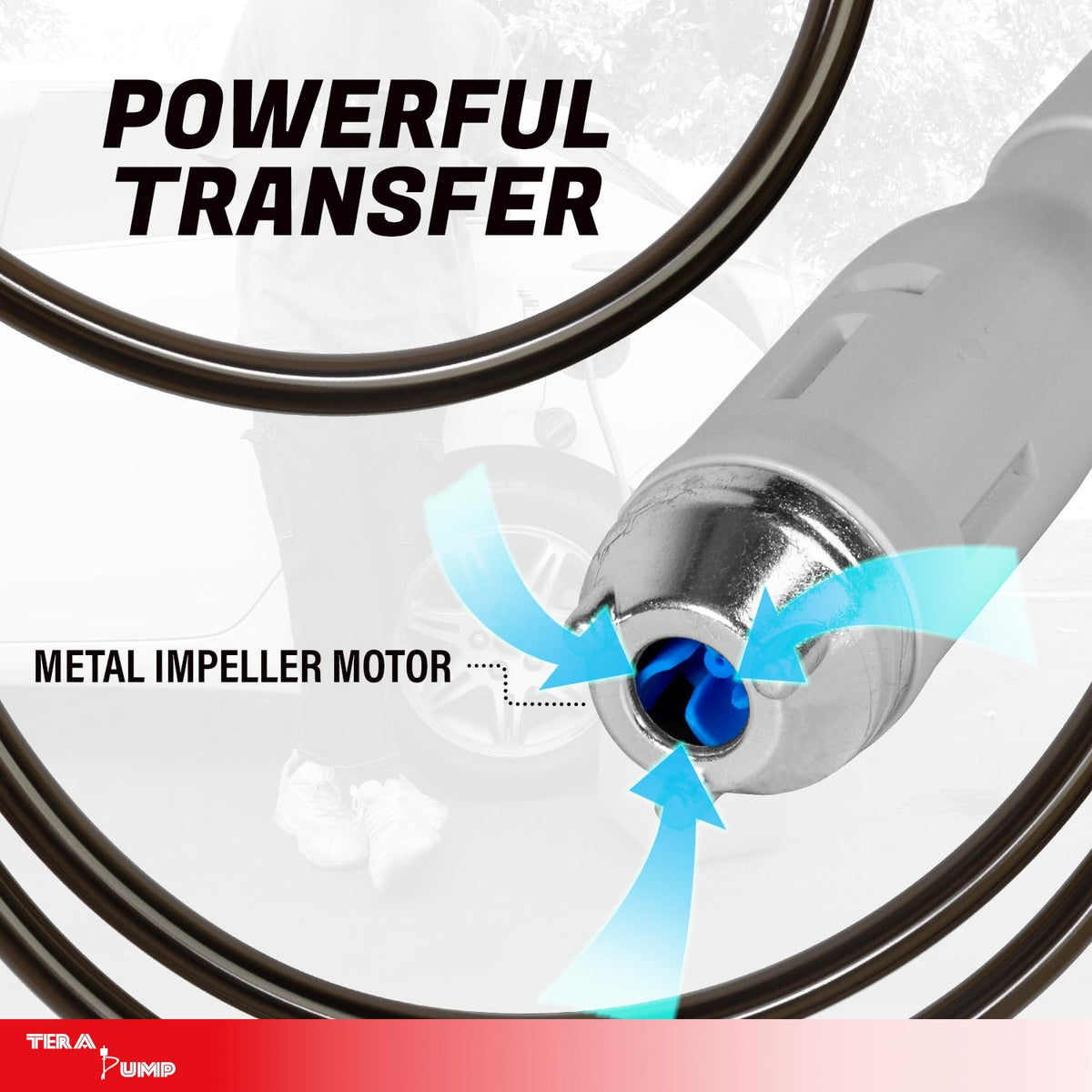 Battery Powered Transfer Siphon Pump O714629
