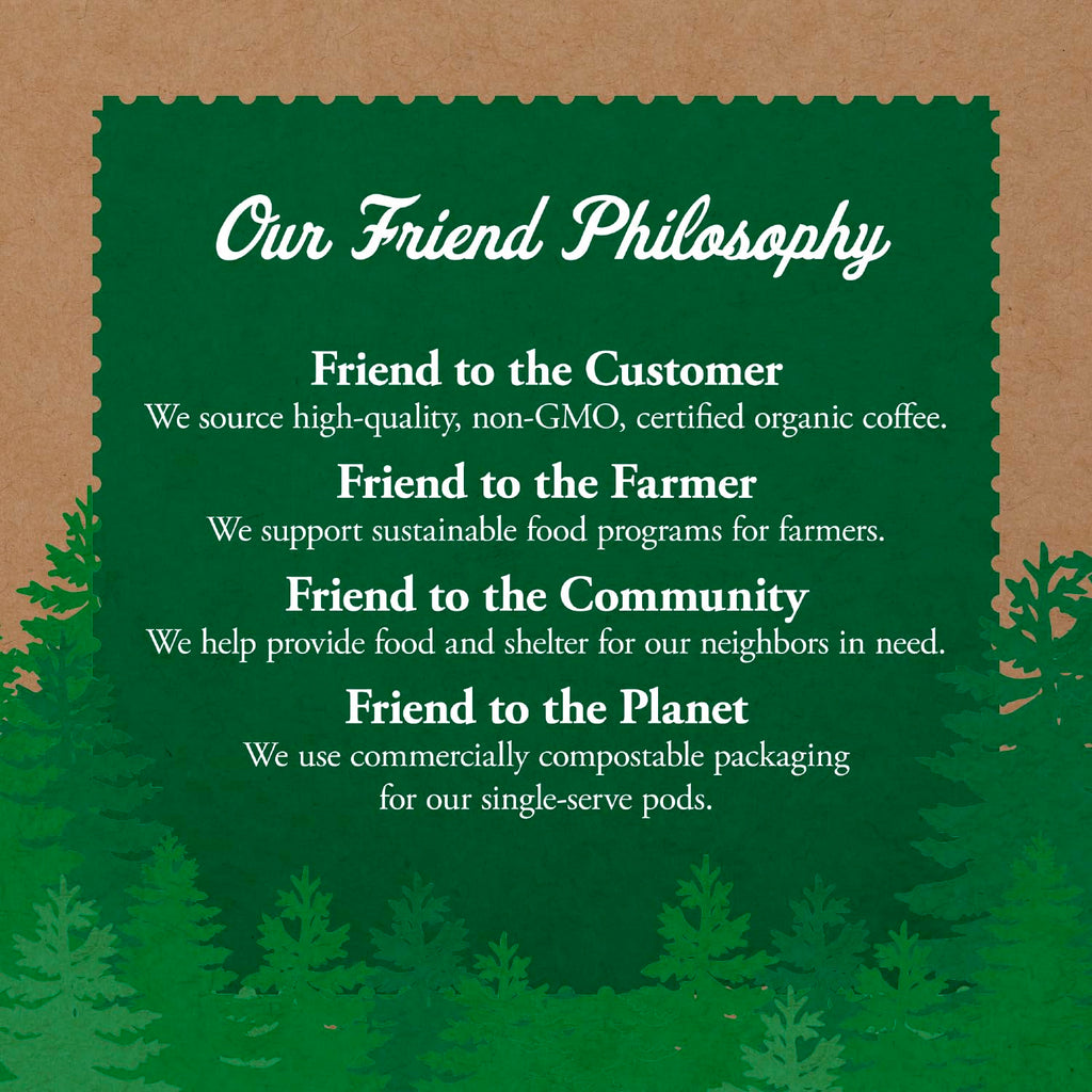 Organic Medium Roast Compostable Coffee Pods, 10CT Z471150