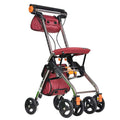 4 Wheels Foldable Rollator Walker with Seat P502037