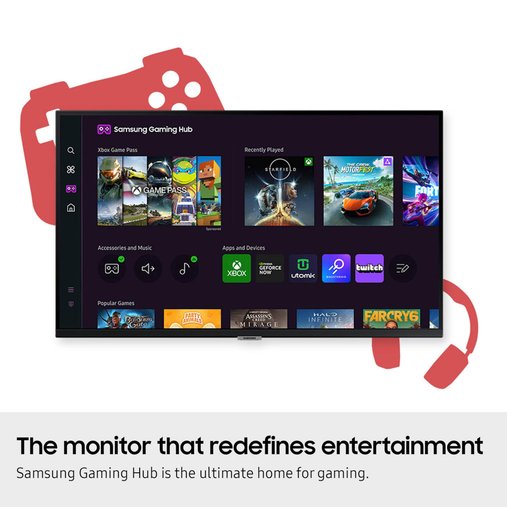 43-Inch 4K UHD Smart Monitor with Speakers S55293