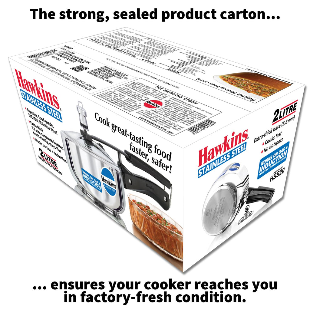 2 Litre Pressure Cooker S3353