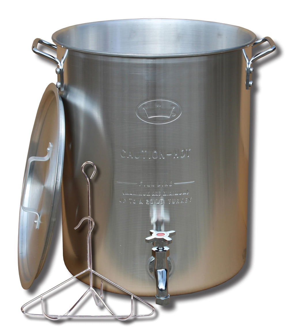 30-Quart Aluminum Stock Pot P41348