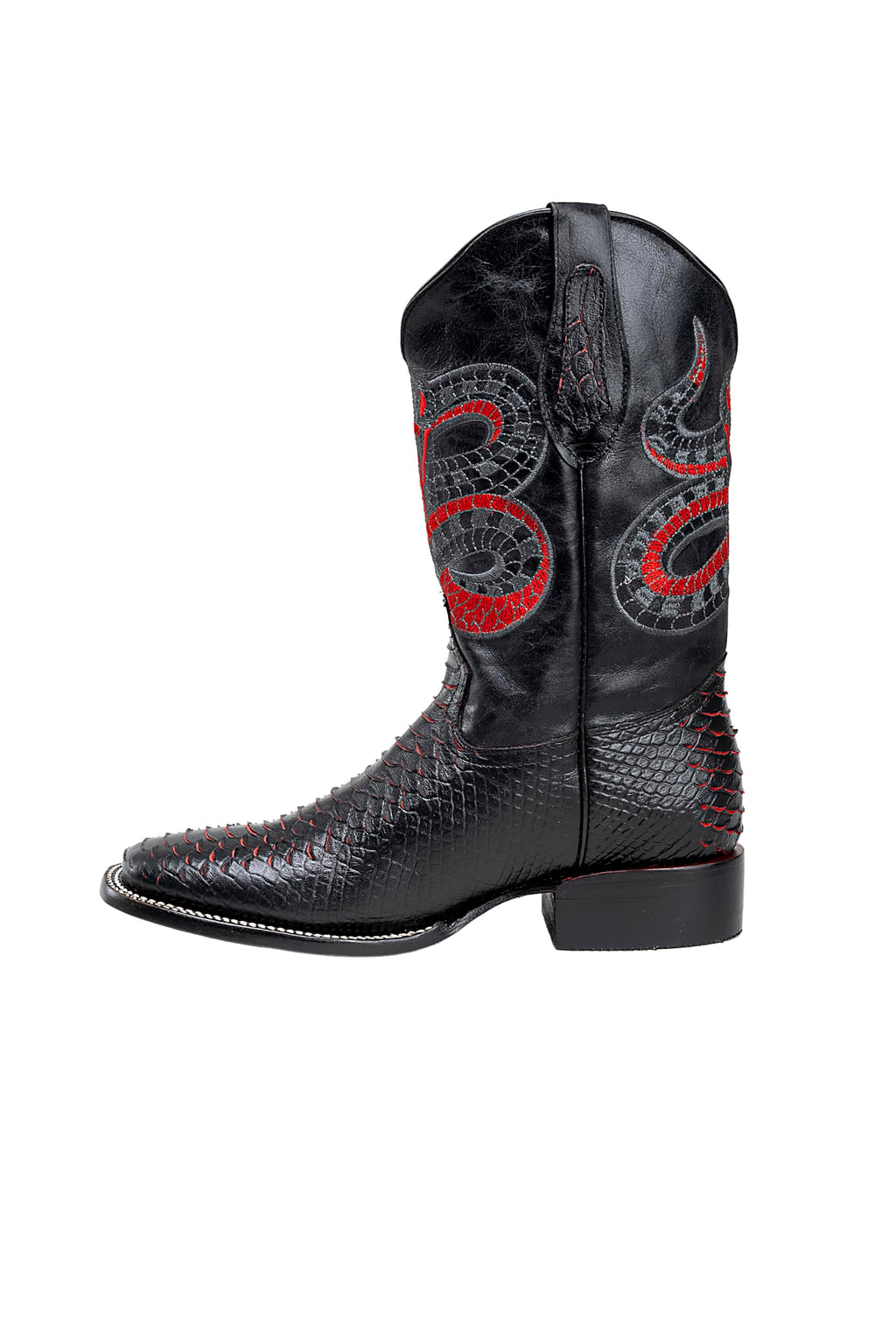 Men's Bi-tone Western Boot with Rubber Cap Y787646