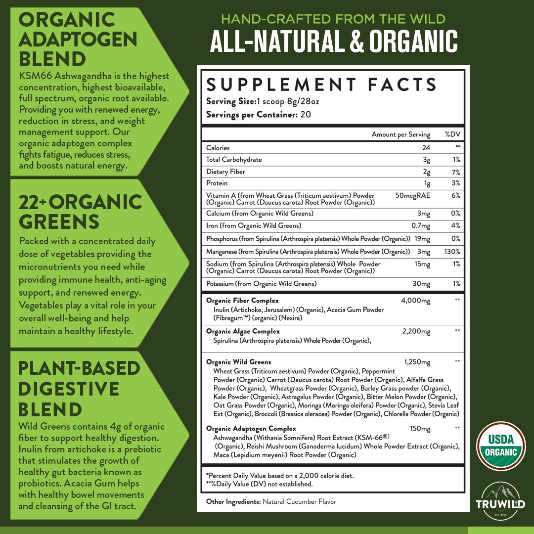 Greens Superfood Juice Powder 40 Servings 2 Pack G882