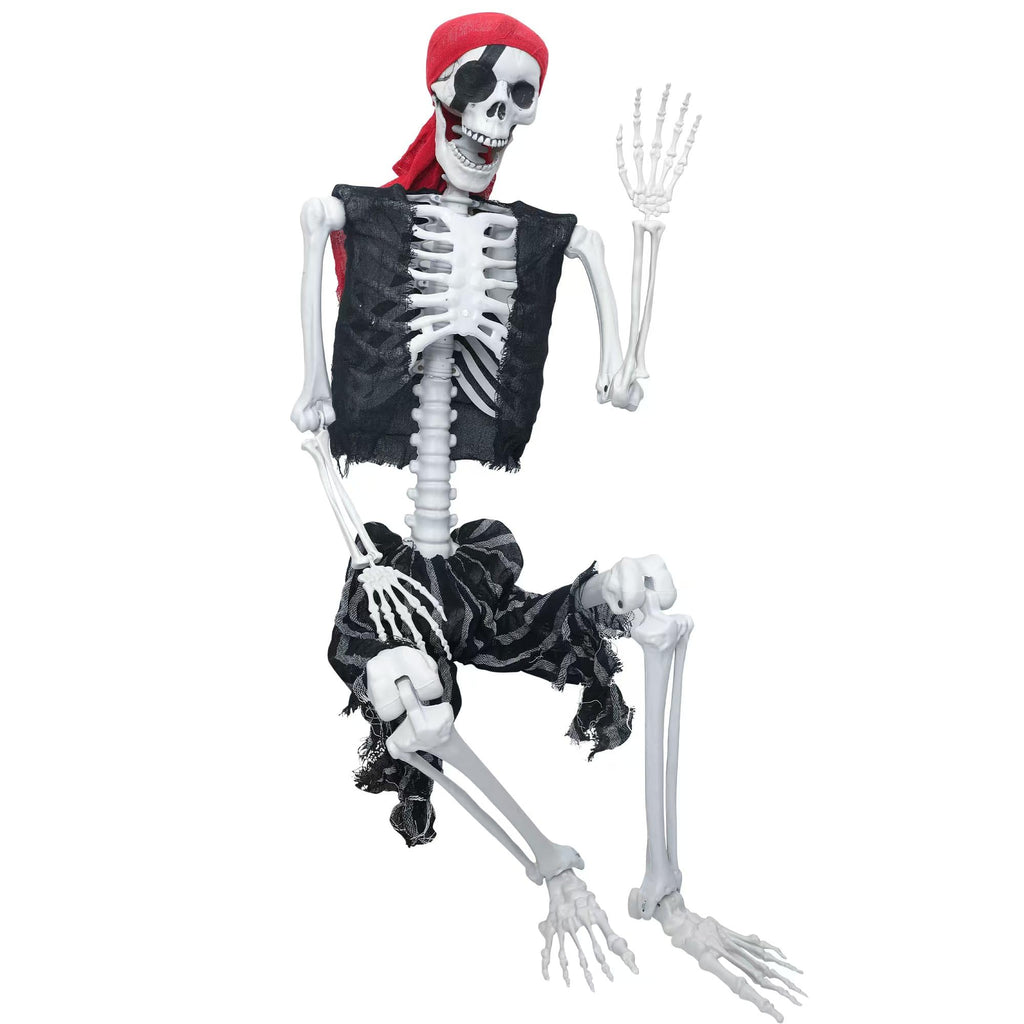 5.4ft Posable Life Size Skeleton with Movable Joints V3245