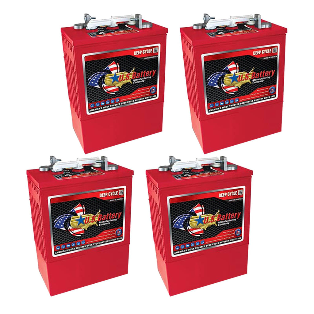6V SLA Deep Cycle Batteries 4-Pack S2509