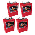 6V SLA Deep Cycle Batteries 4-Pack S2509