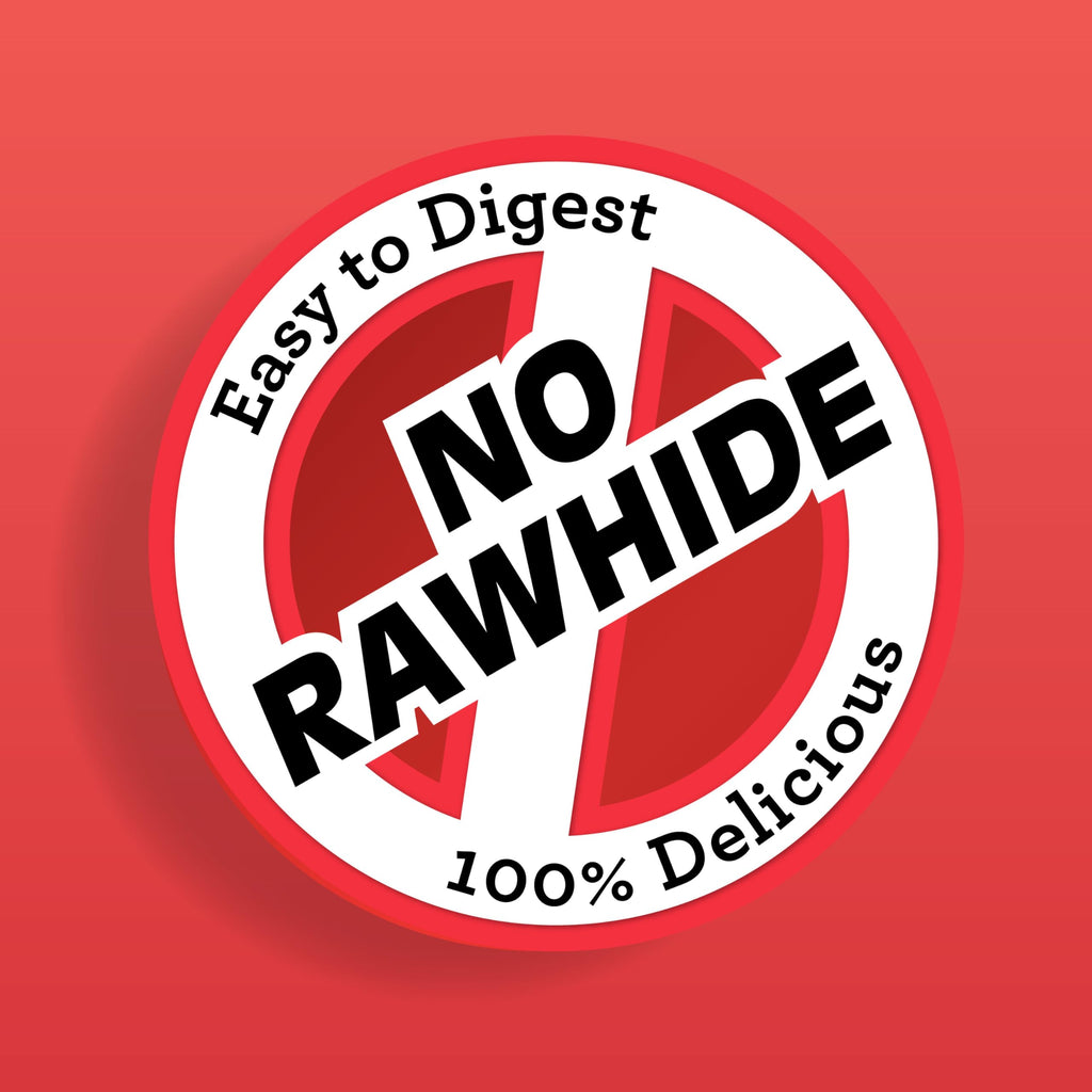 Rawhide-Free Dog Treats With Real Protein, 50 Count Q970260