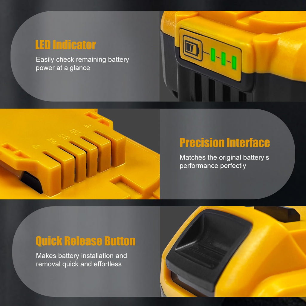 8Ah Replacement Battery for 20V Max Tools H886734