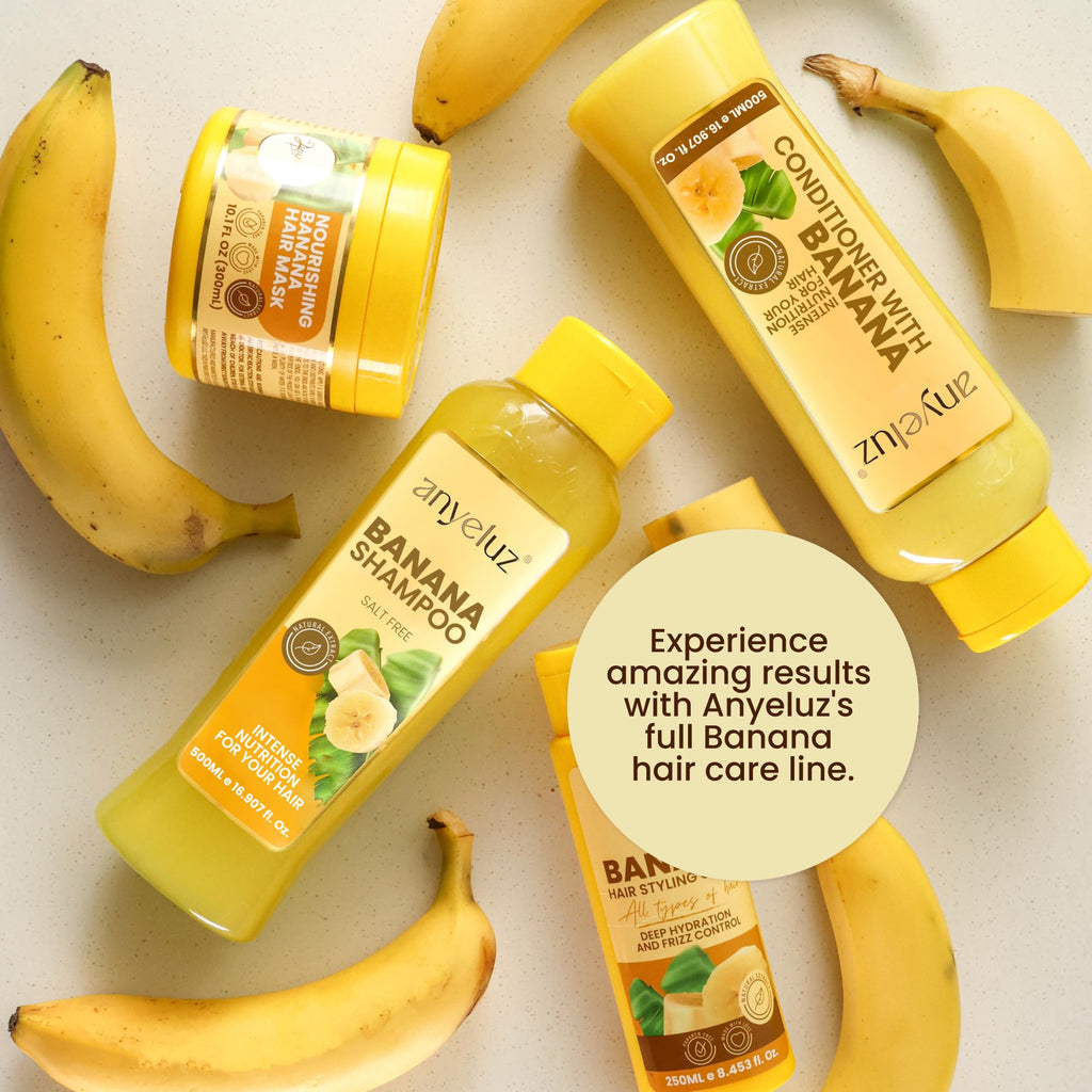 Banana Hair Mask with Banana Extract 10 Oz P383