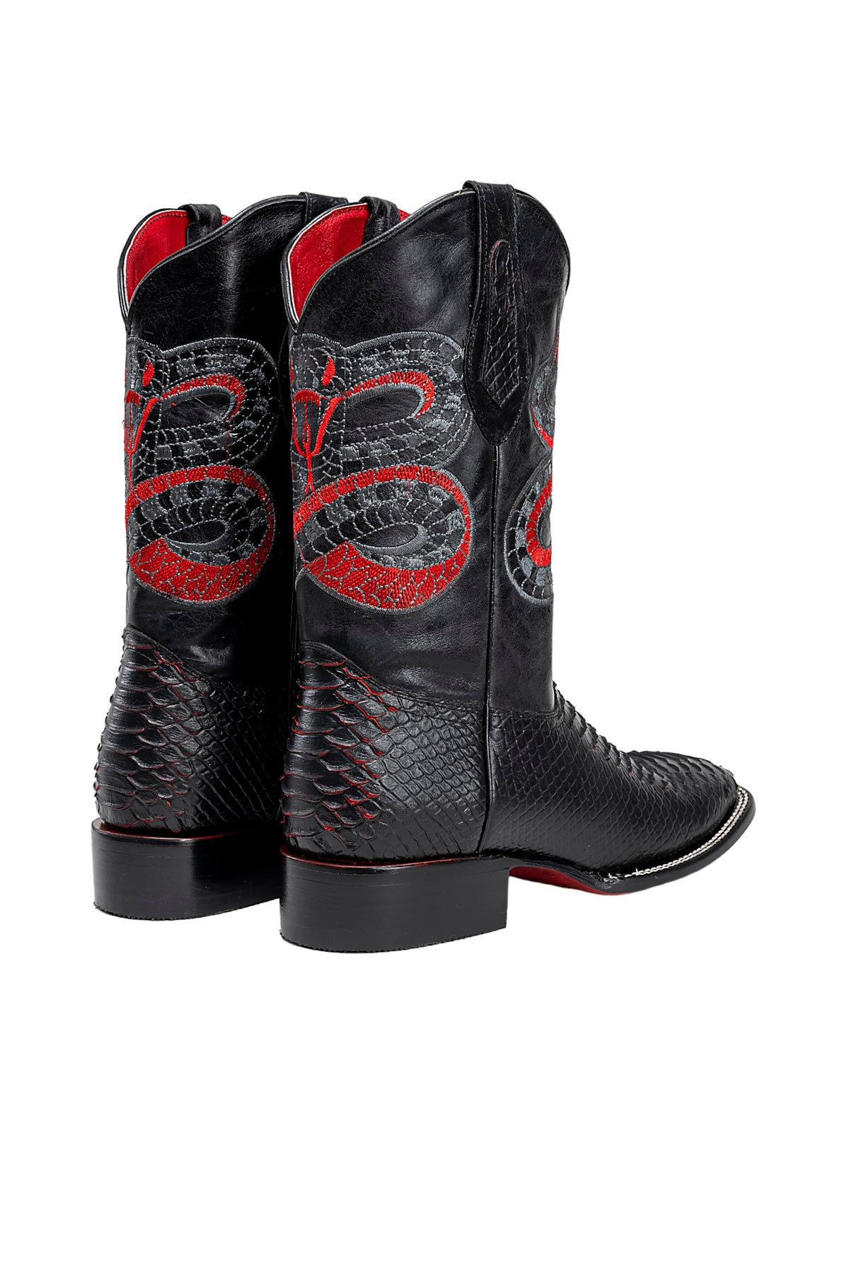 Men's Bi-tone Western Boot with Rubber Cap Y787646