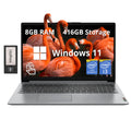 15.6" FHD Touchscreen Laptop, Intel i3, 8GB RAM, 256GB SSD, Gray C538872