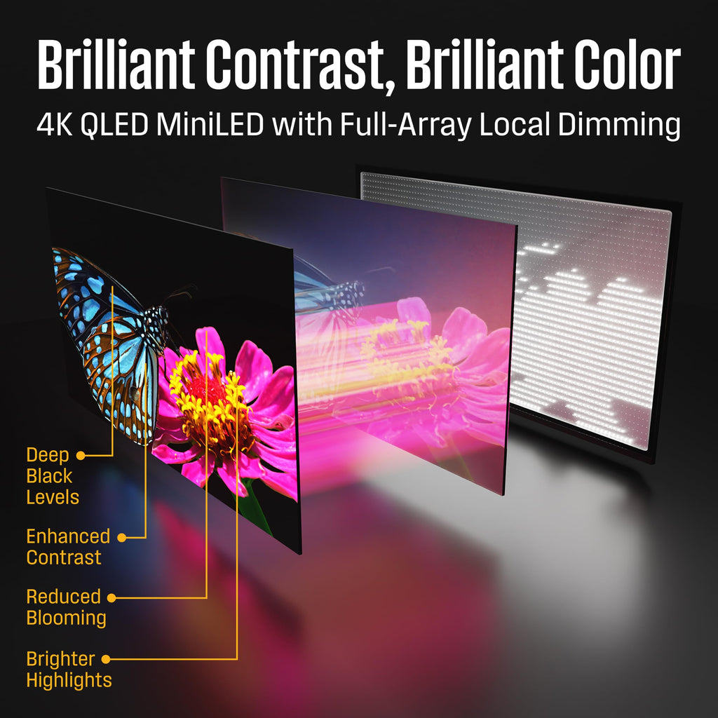 55 Inch Mini LED 4K UHD Smart TV T136097