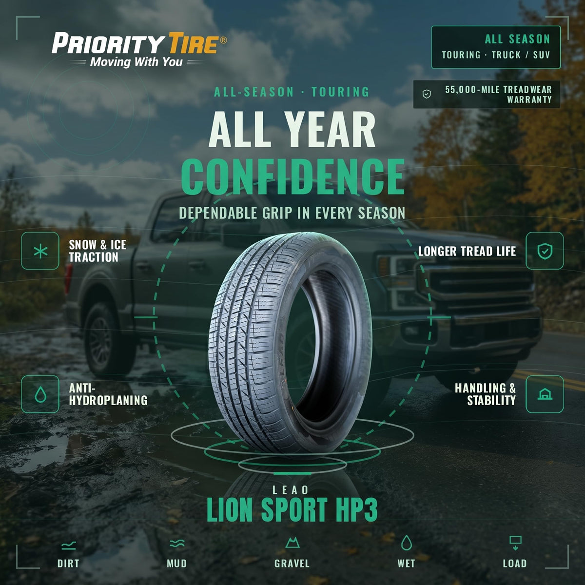 215/60R16 95H Tire W229