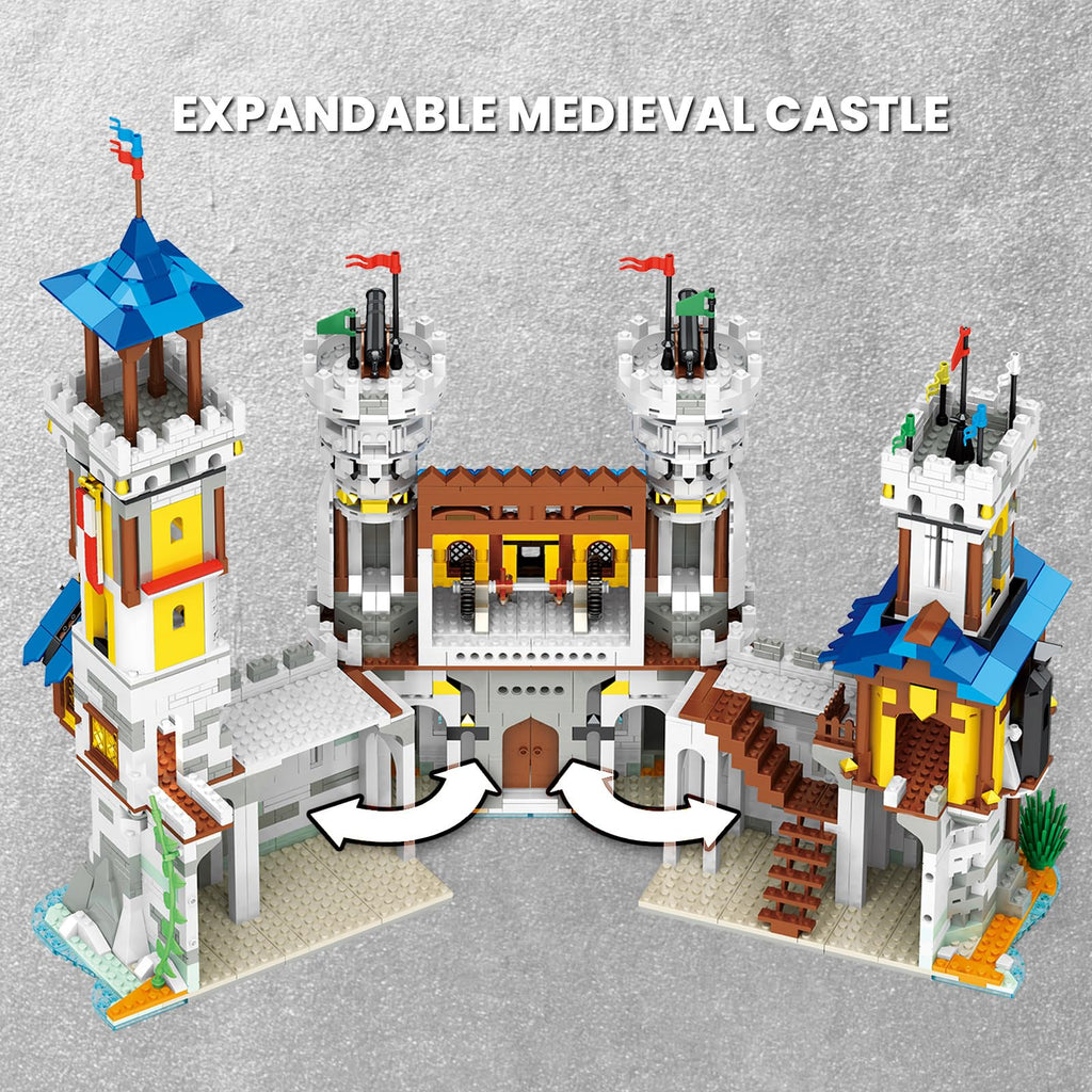 Medieval Castle Building Set with LED Light X871873