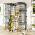 Large Detachable Metal Wire Cat Enclosure W1769