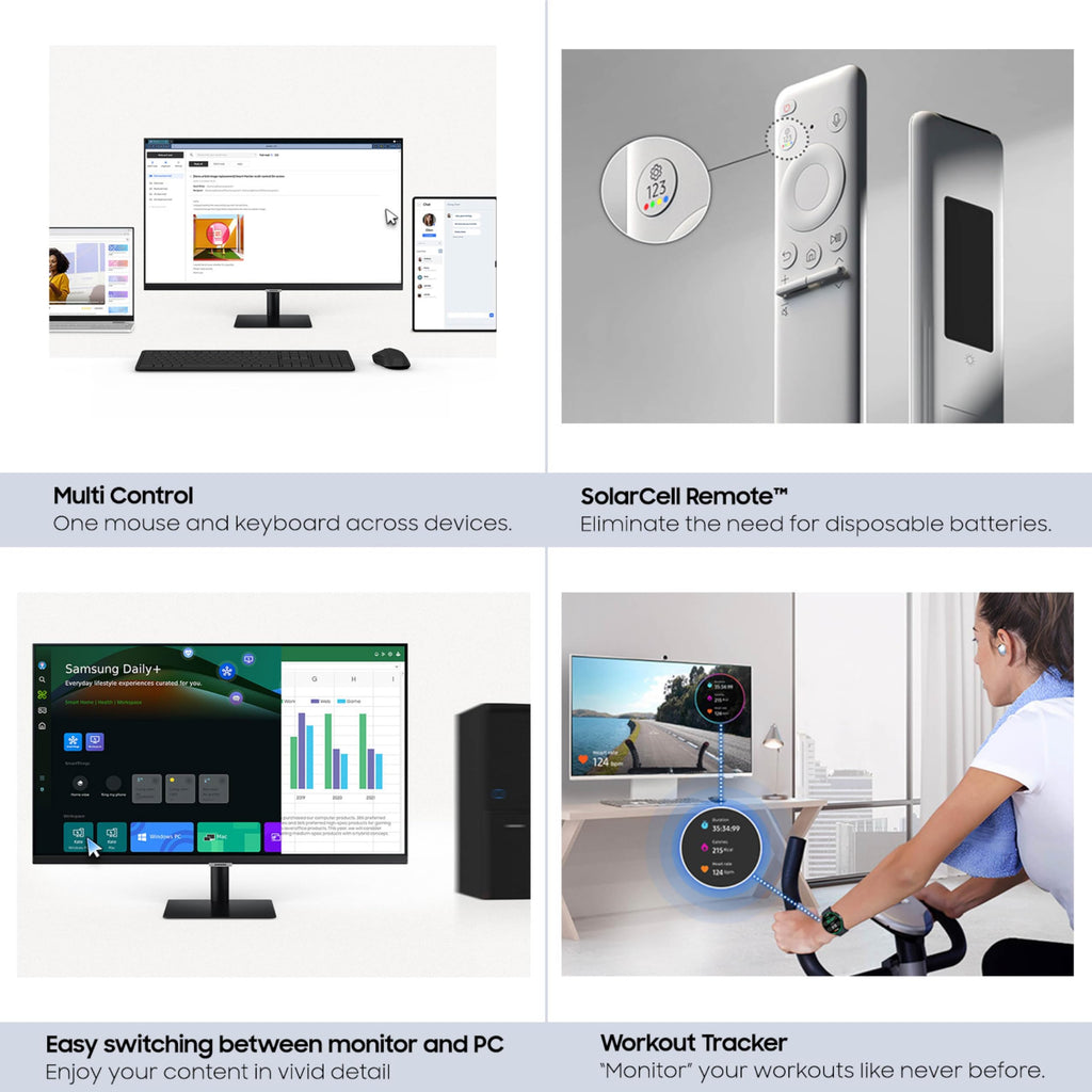 43-Inch 4K UHD Smart Monitor with Speakers S55293