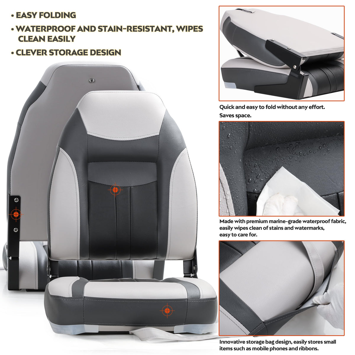 Folding Fishing Boat Seat L132765