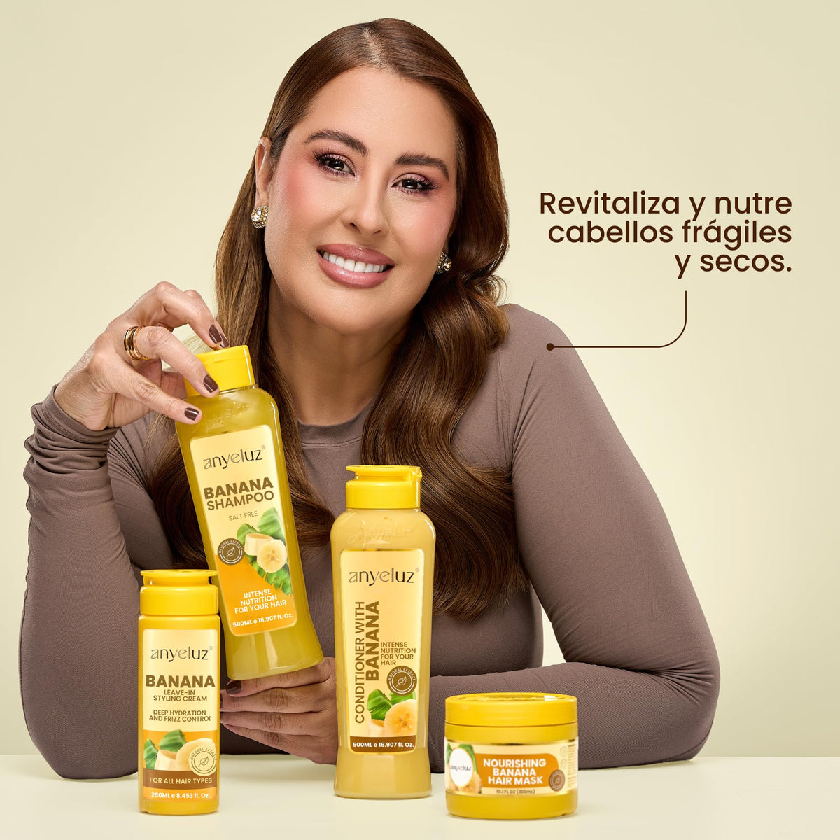 Banana Hair Mask with Banana Extract 10 Oz P383