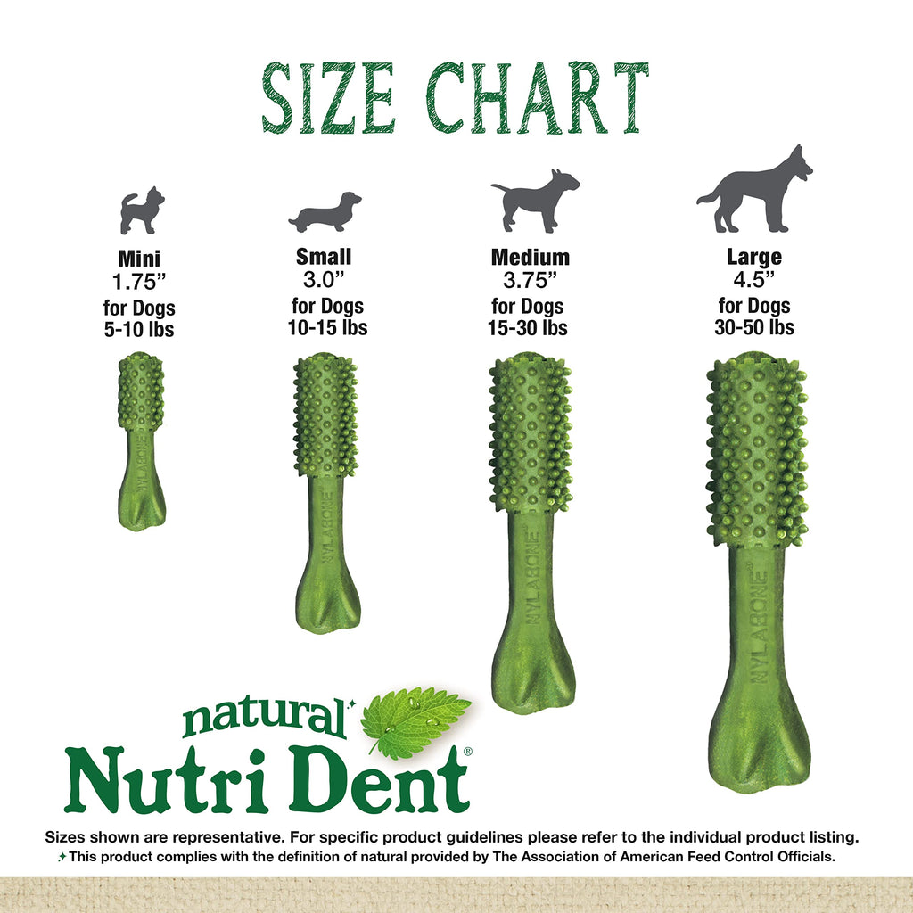 Natural Dog Dental Chews, Small 28 Count G95060