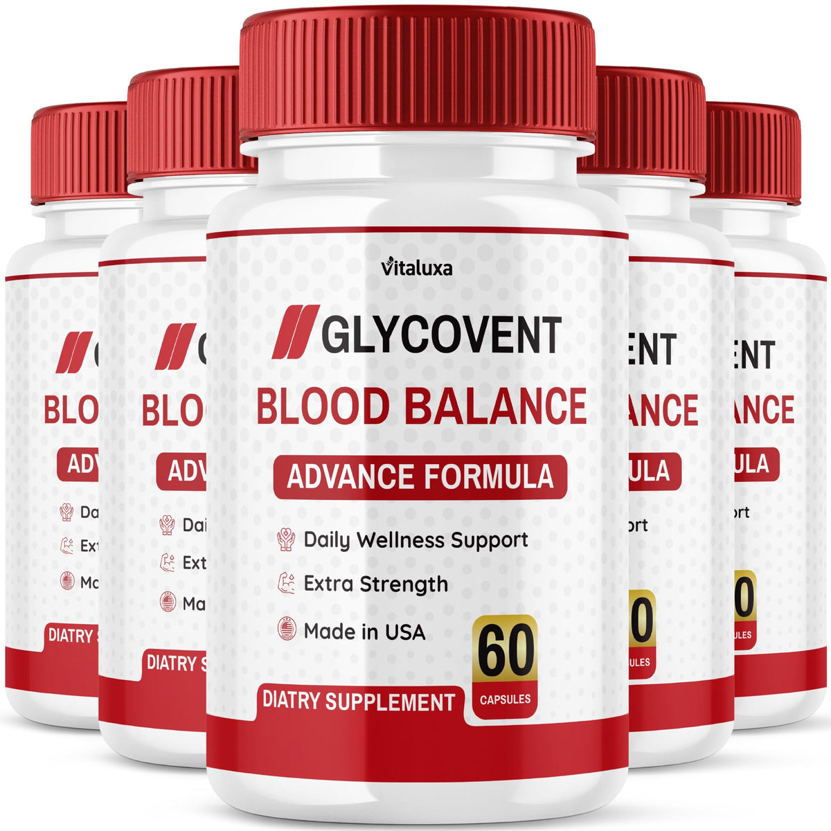 5 Pack Blood Balance Capsules 300 ct A205