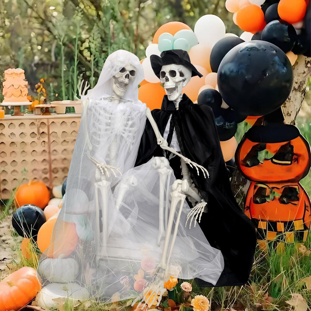 5.4Ft Life Size Skeletons with Stand Y2400