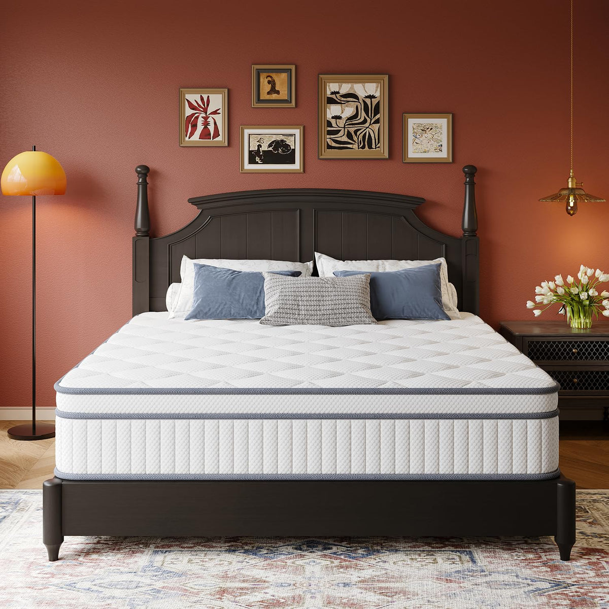 Full Size 14 Inch Innerspring Hybrid Mattress P17210