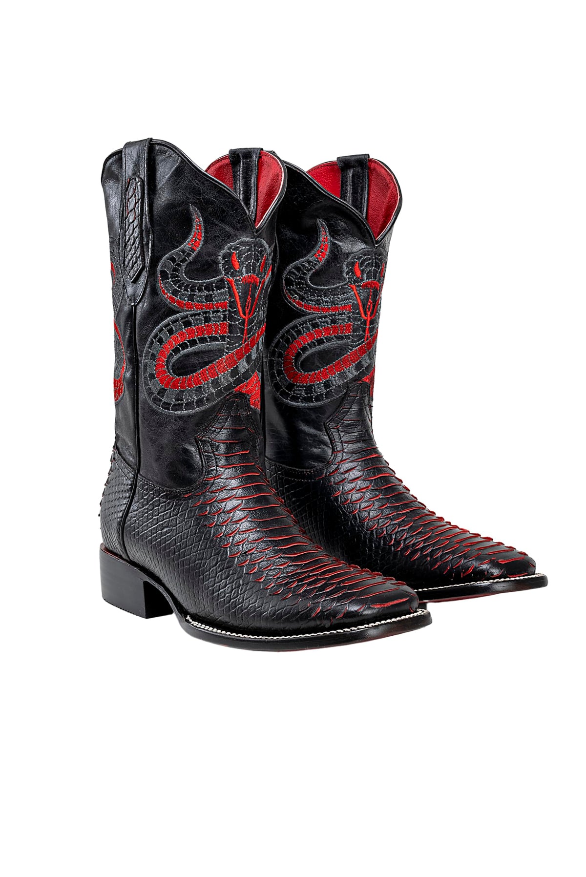 Men's Bi-tone Western Boot with Rubber Cap Y787646