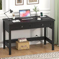 39 Inch Small Computer Desk with Drawers F11285