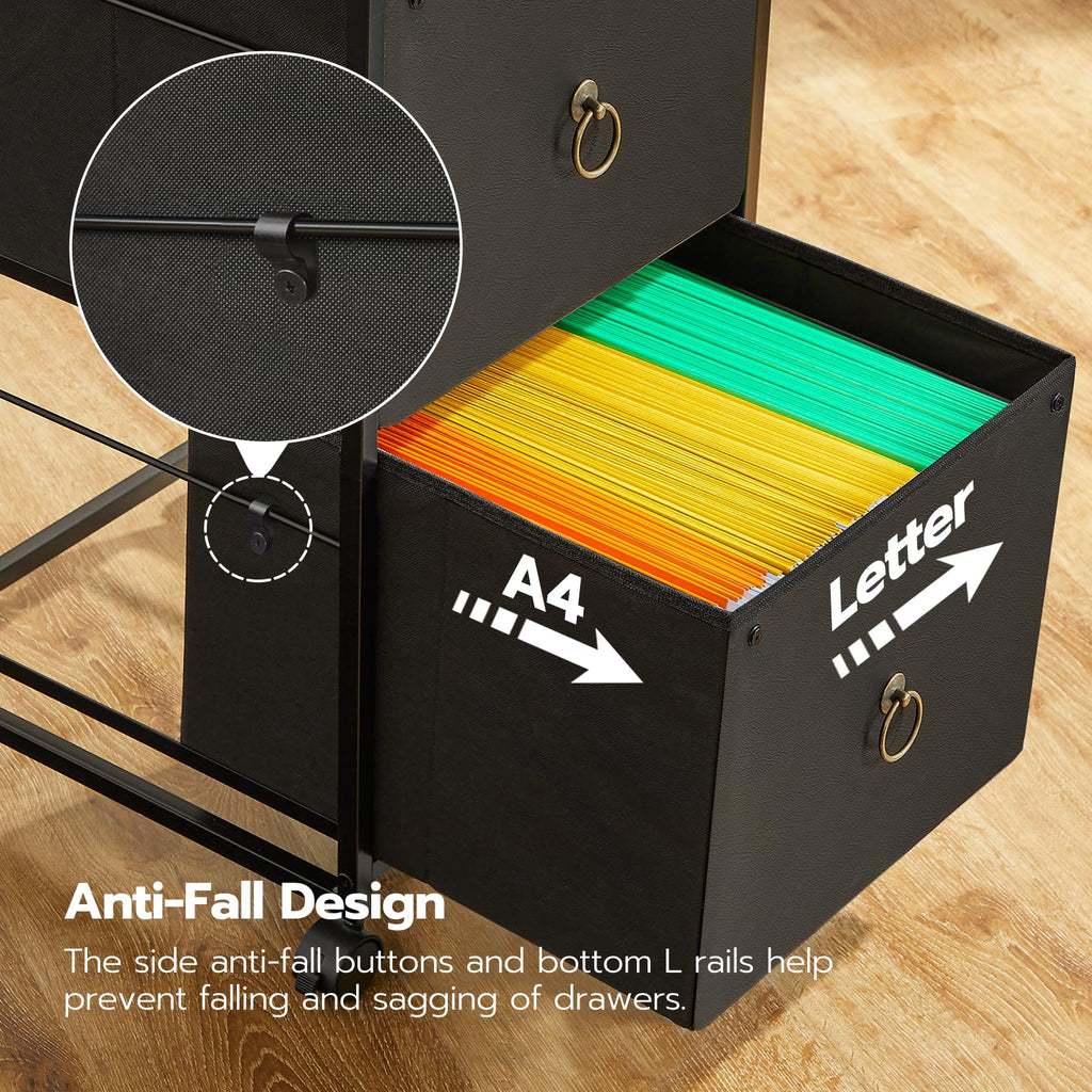 2 Drawer Mobile File Cabinet I88499
