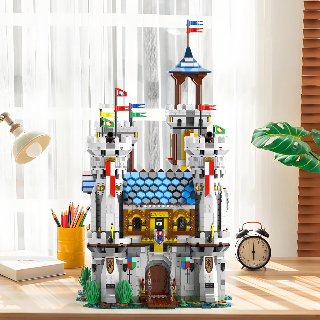 Medieval Castle Building Set with LED Light X871873