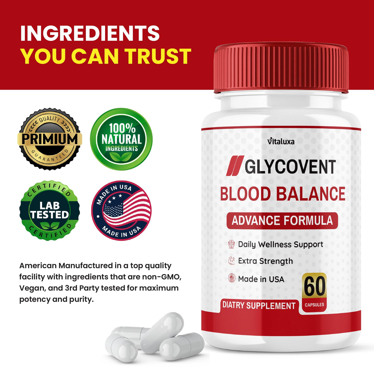 5 Pack Blood Balance Capsules 300 ct A205
