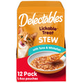 Wet Cat Treat with Real Tuna & Whitefish 1.4oz 12ct T813
