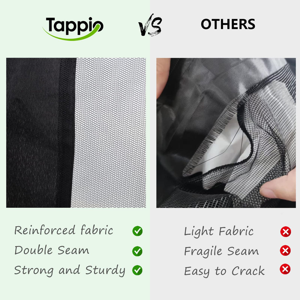 Mosquito Net with Zipper for Camping and Patio Gazebo H641698