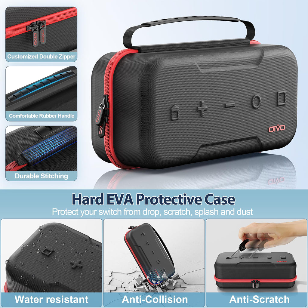 Switch OLED Carrying Case with 20 Games G528617