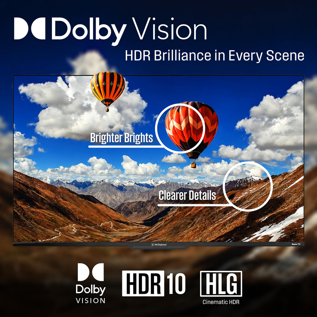 55 Inch Mini LED 4K UHD Smart TV T136097