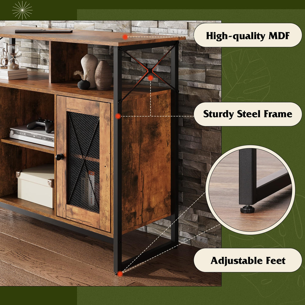 43 Inch TV Stand with Storage Cabinet N339013